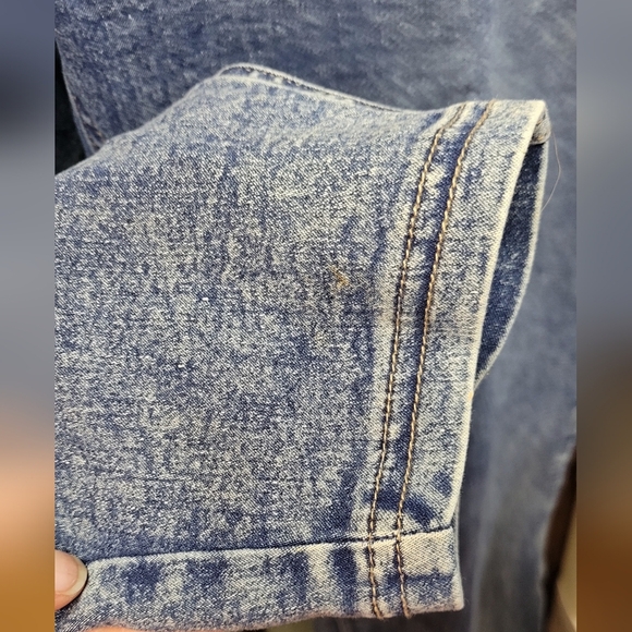 Terra & Sky 3X (24w/26w) Blue Skinny Leg Stretch Jegging Style Jeans - Picture 4 of 6